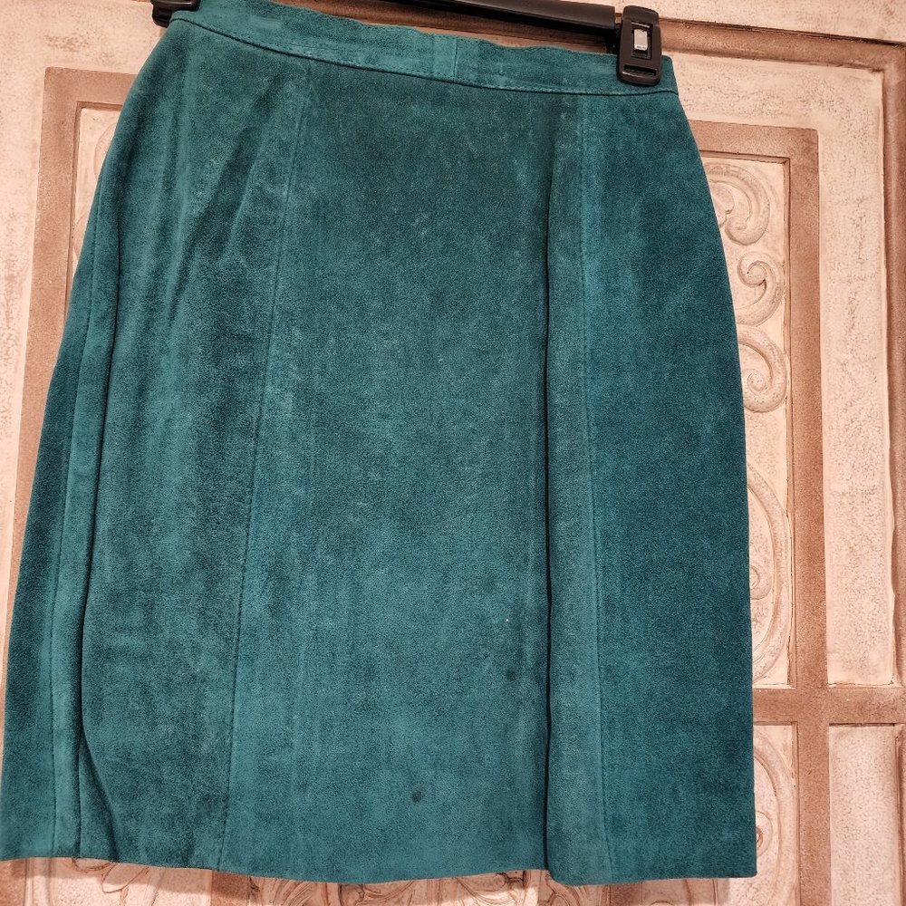 Genuine Suede mini-skirt